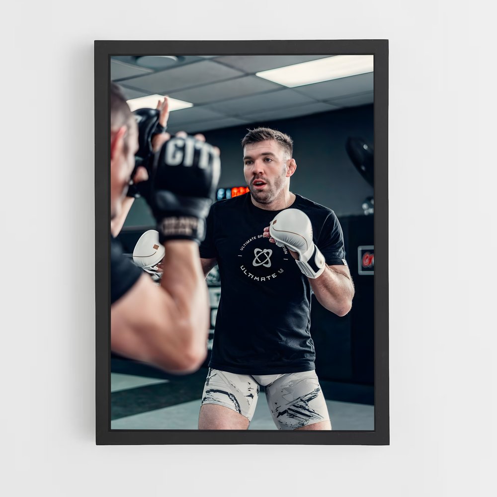 Poster Dricus plessis – affiche MMA (vue 2)